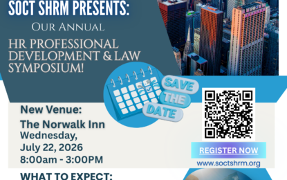SOCT SHRM- 2026 HR Professional Development Summit & Law Symposium!
